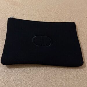 Dior Black Cosmetic Bag